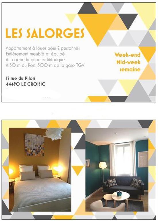 Apartament Les Salorges Le Croisic Zewnętrze zdjęcie